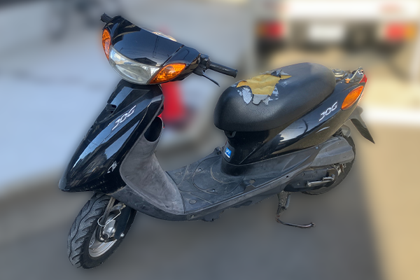 原付・バイク回収実績：埼玉県所沢市でヤマハのジョグを無料回収させて 
