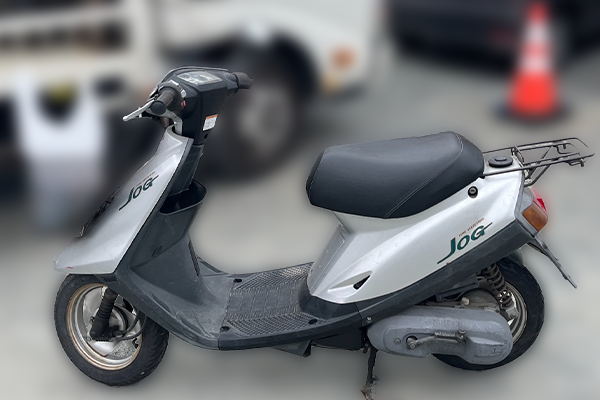 福岡県久留米市で回収したヤマハ ジョグ