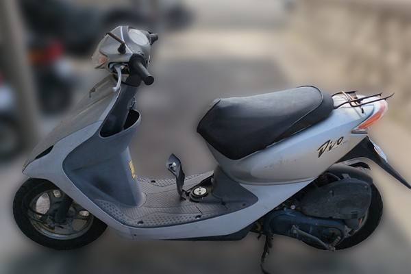 広島県尾道市で回収したホンダのトゥデイ