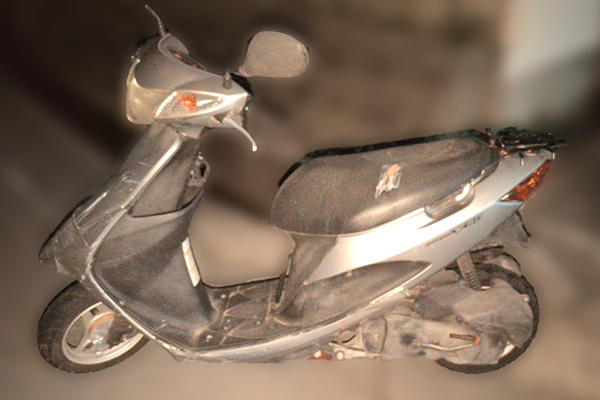 兵庫県姫路市で回収したスズキのアドレスV50