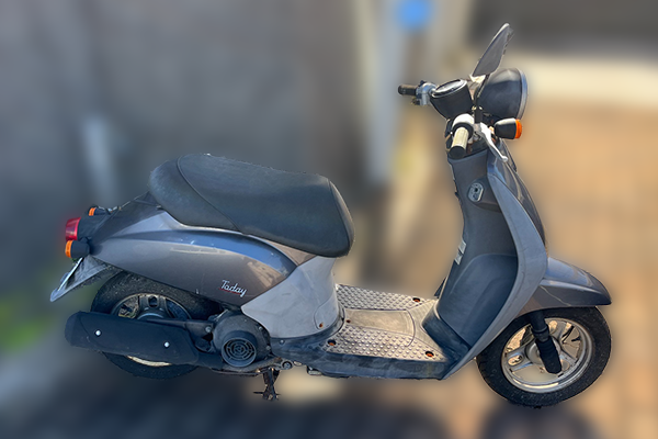 宮崎県延岡市で回収したホンダのトゥデイ