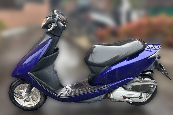 佐賀県鳥栖市で回収したホンダのディオ