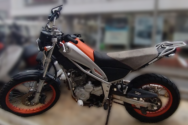 京都府京都市上京区で回収したバイク ホンダ トリッカー