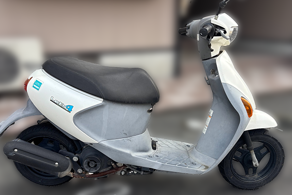 佐賀県鳥栖市で回収した原付 スズキ レッツ4