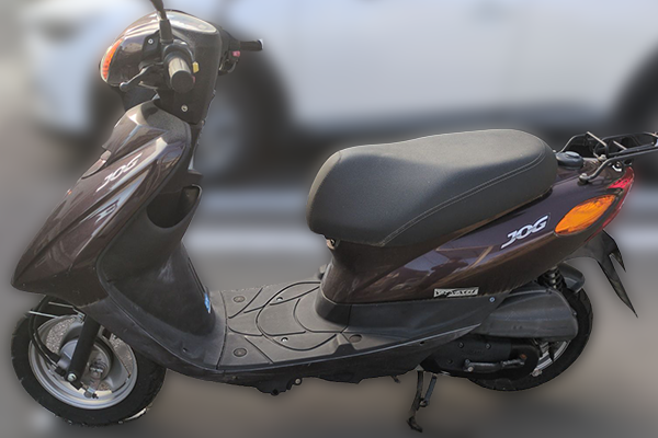 兵庫県姫路市で回収した原付 ヤマハ ジョグ