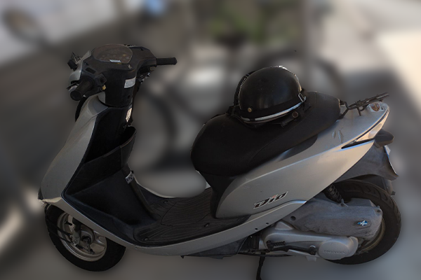 兵庫県相生市で回収した原付 ホンダ ディオ