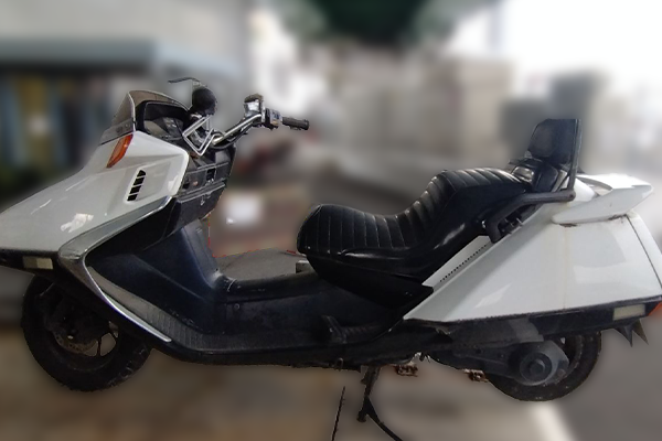 兵庫県神戸市灘区で回収したバイク ホンダ フュージョン