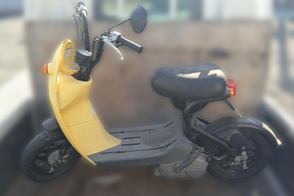 和歌山県岩出市で回収した原付 スズキ チョイノリ