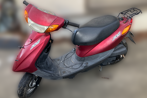 埼玉県川越市で回収した原付 ヤマハ ジョグ