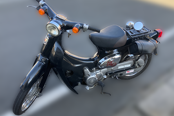 埼玉県鴻巣市で回収した原付 ホンダ リトルカブ