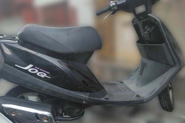 奈良県奈良市で回収した原付 ヤマハ ジョグ