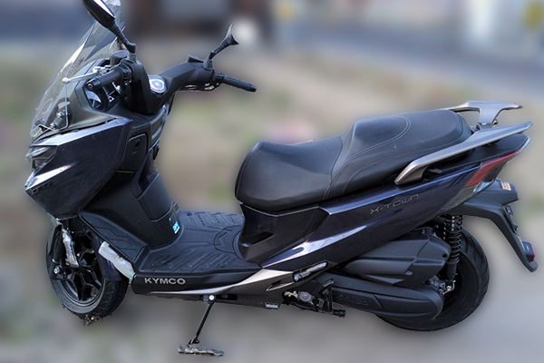 岡山県岡山市中区で回収した原付 キムコ Xタウン CT125