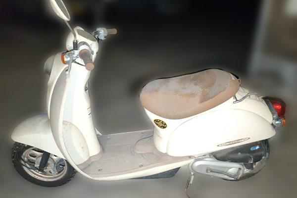 岡山県岡山市南区で回収した原付 ホンダ クレアスクーピー