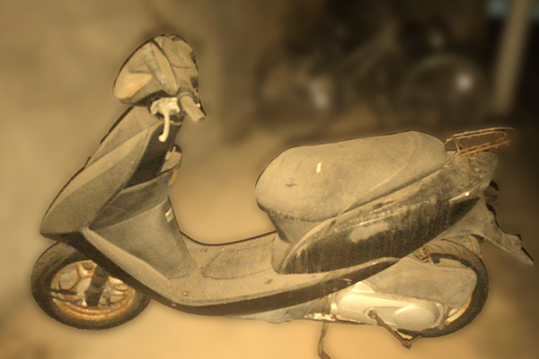 島根県松江市で回収した原付 ホンダ ディオ