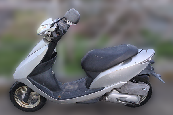 徳島県徳島市で回収した原付 ホンダ ディオ