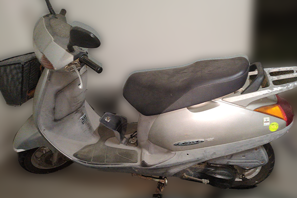 徳島県板野郡松茂町で回収した原付 ホンダ リード