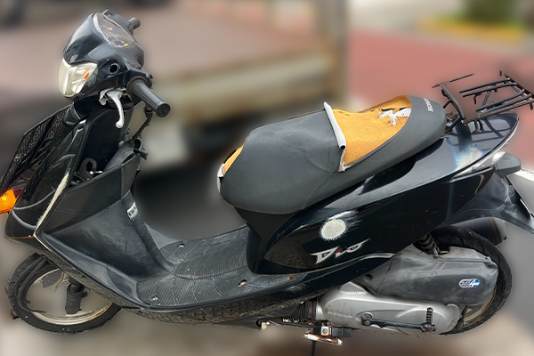 東京都北区で回収した原付 ホンダ ディオ