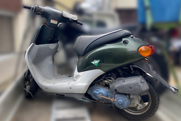 東京都大田区で回収した原付 ホンダ スーパーディオ