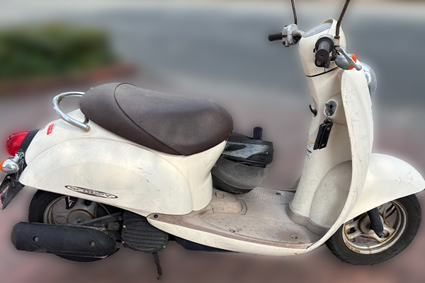 福岡県福岡市博多区で回収した原付 ホンダ クレアスクーピー