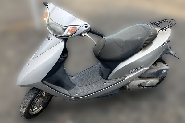 群馬県前橋市で回収した原付 ホンダ ディオ