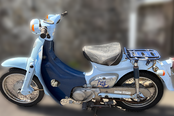 長崎県長崎市で回収した原付 ホンダ リトルカブ50