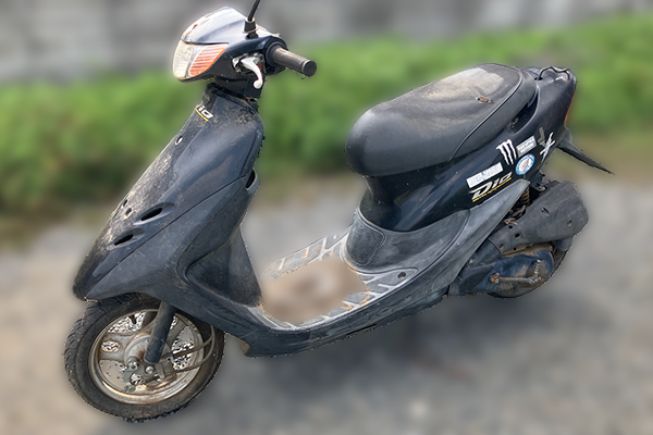 埼玉県東松山市で回収した原付 ホンダ スマートディオ