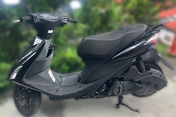 大阪府東大阪市で回収した原付 スズキ アドレスV125
