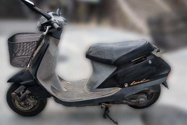 広島県廿日市市で回収した原付 ホンダ リード90