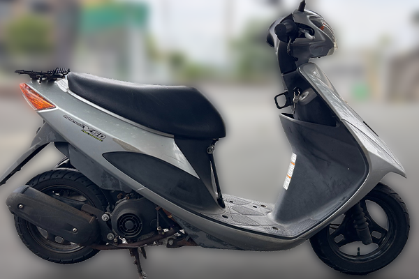 福岡県糸島市で回収した原付 スズキ アドレスV50