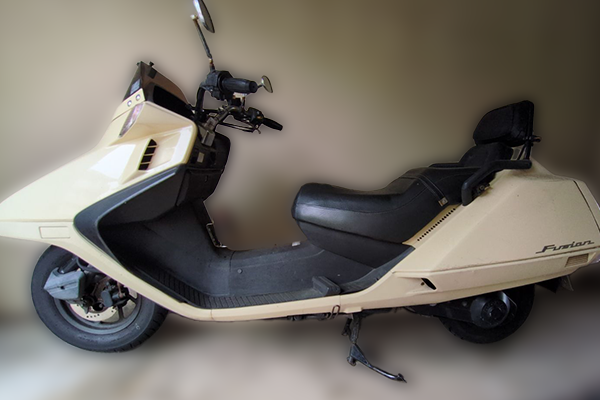 鳥取県米子市で回収した原付 ホンダ フュージョン