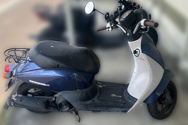 三重県鈴鹿市で回収した原付 ホンダ トゥデイ